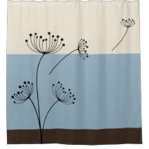 Azul da ardósia, marfim e Wildflower de Brown