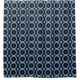 Cortina Para Box Azul de manhã e à noite