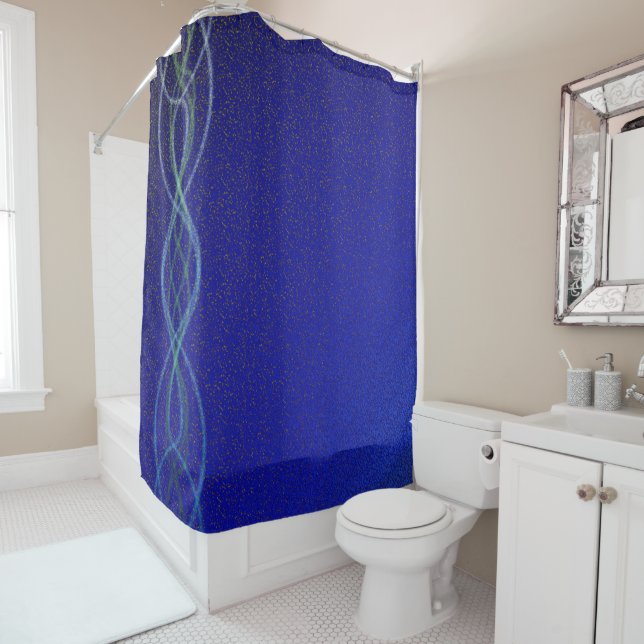 Cortina Para Box Azul escuro (In Situ)