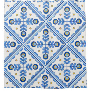 Cortina Para Box Azulejos de cerâmica azulejo de Lisboa, Portugal t
