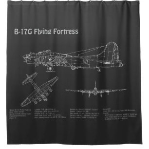 Cortina Para Box B-17 Fortaleza Voadora - Planos de Impressão Bluep