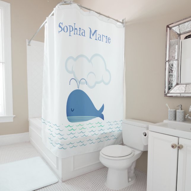 Cortina Para Box Baleia relaxada (In Situ)