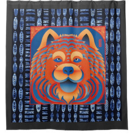 Cortina Para Box BALI BLISS Chow dog