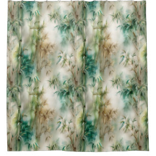 Cortina Para Box Bambu tropical Oasis