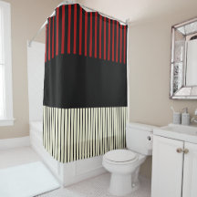 Bandas de Pop de cor - Vermelho e Creme