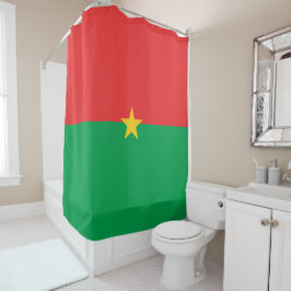 Cortina Para Box Bandeira Burkina Faso