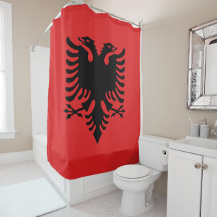 Cortina Para Box Bandeira da Albânia