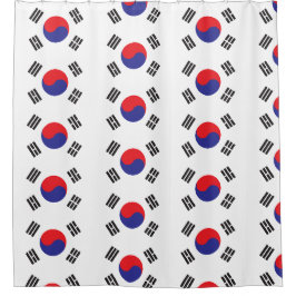 Cortina Para Box Bandeira da Coreia do Sul