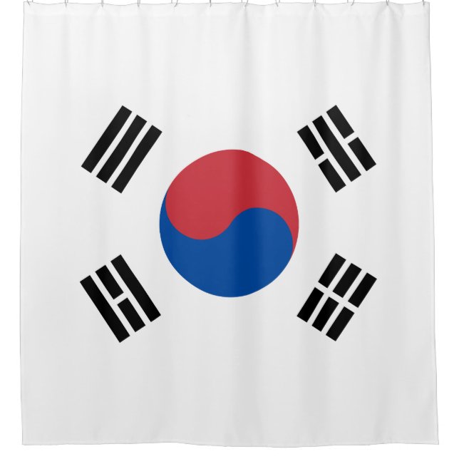 Cortina Para Box Bandeira da Coreia do Sul (ROK) (Frente)