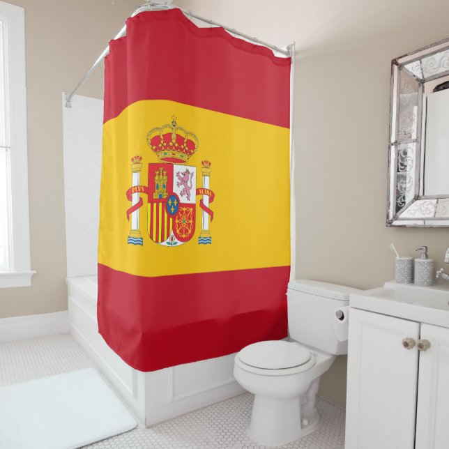 Cortina Para Box bandeira da Espanha (In Situ)
