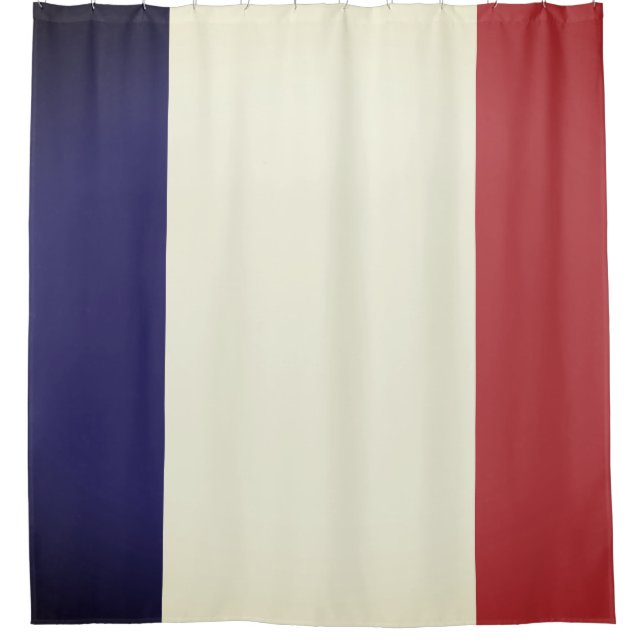 Cortina Para Box Bandeira da França (Frente)
