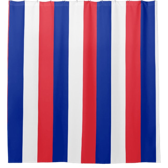 Cortina Para Box Bandeira da França (Frente)