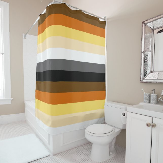 Cortina Para Box Bandeira da Irmandade do gay Bear (In Situ)