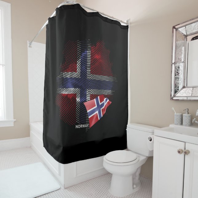 Cortina Para Box bandeira da Noruega (In Situ)