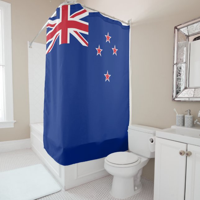 Cortina Para Box Bandeira da Nova Zelândia (In Situ)