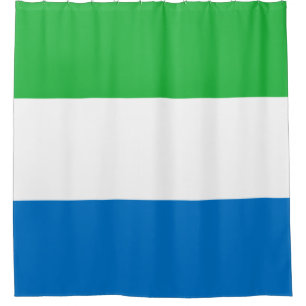 Cortina Para Box Bandeira da Serra Leoa