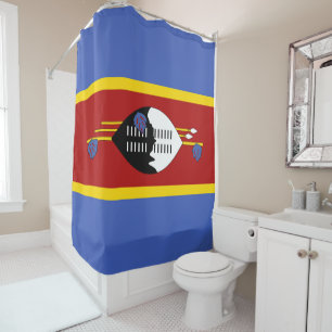 Cortina Para Box Bandeira da Suazilândia