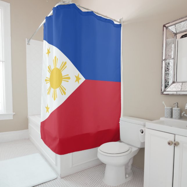Cortina Para Box Bandeira das Filipinas (In Situ)