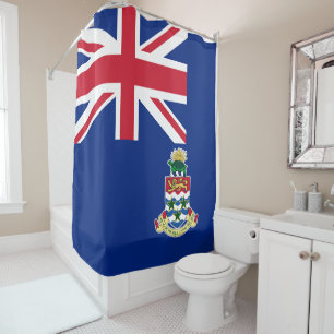 Cortina Para Box Bandeira das Ilhas Cayman