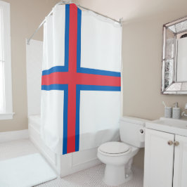 Cortina Para Box Bandeira das Ilhas Faroé