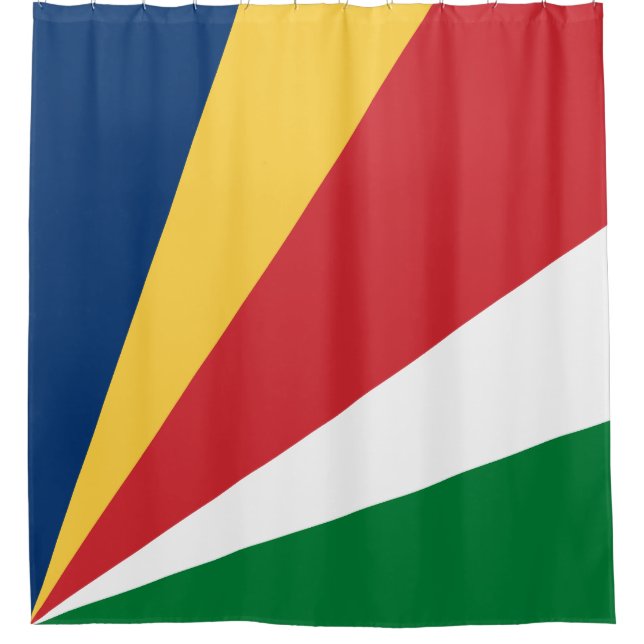 Cortina Para Box Bandeira das Seychelles (Frente)