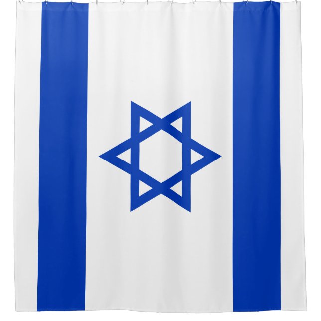 Cortina Para Box Bandeira de Israel (Frente)