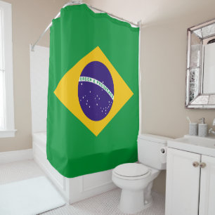 Cortina Para Box Bandeira do Brasil
