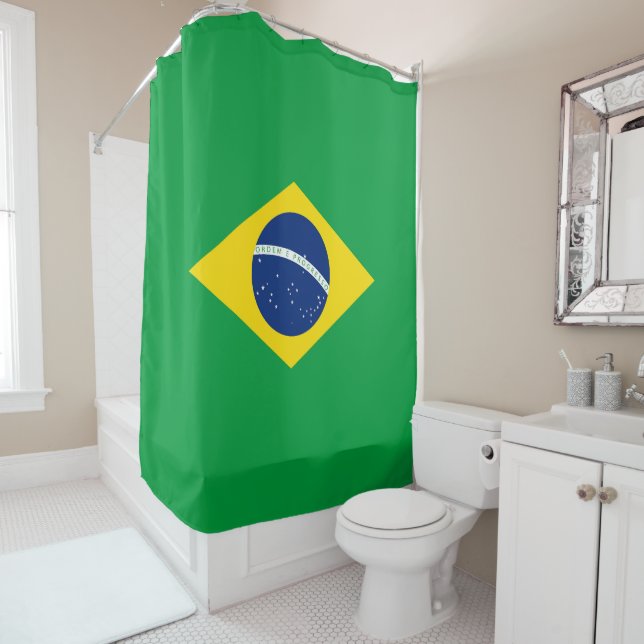 Cortina Para Box Bandeira do Brasil (In Situ)