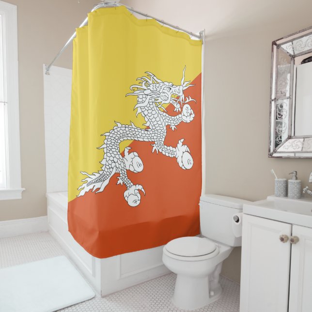 Cortina Para Box Bandeira do butano (In Situ)