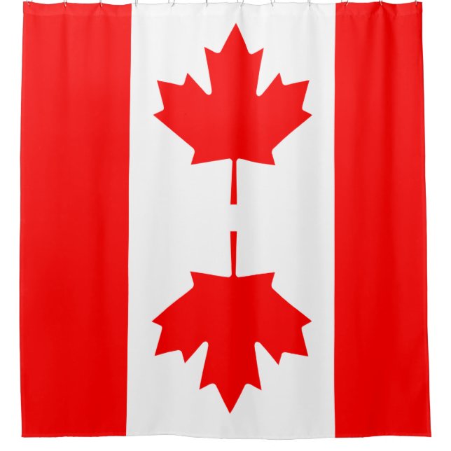 Cortina Para Box Bandeira do Canadá (Frente)