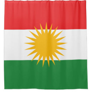 Cortina Para Box Bandeira do Curdistão