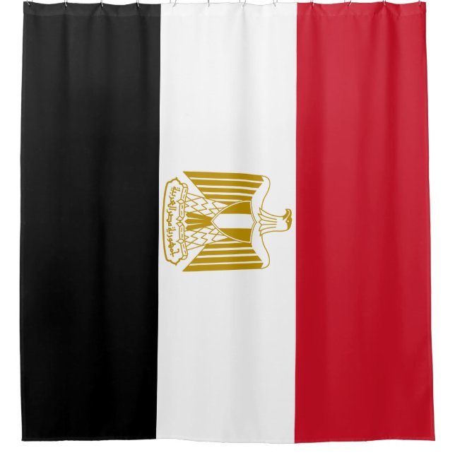 Cortina Para Box bandeira do Egito (Frente)