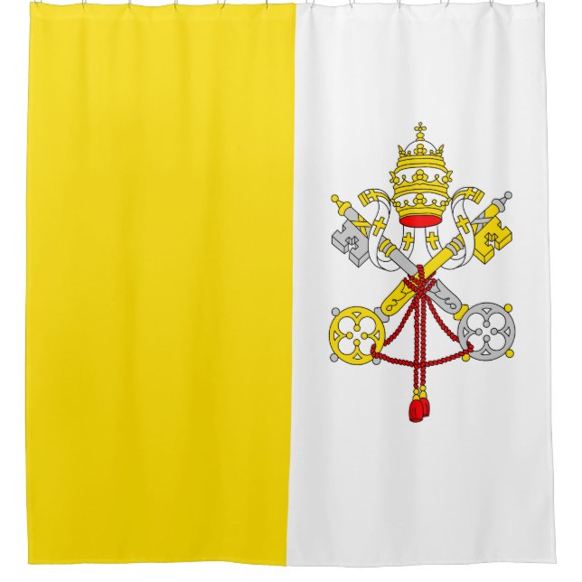 Cortina Para Box Bandeira do Estado da Cidade do Vaticano (Frente)