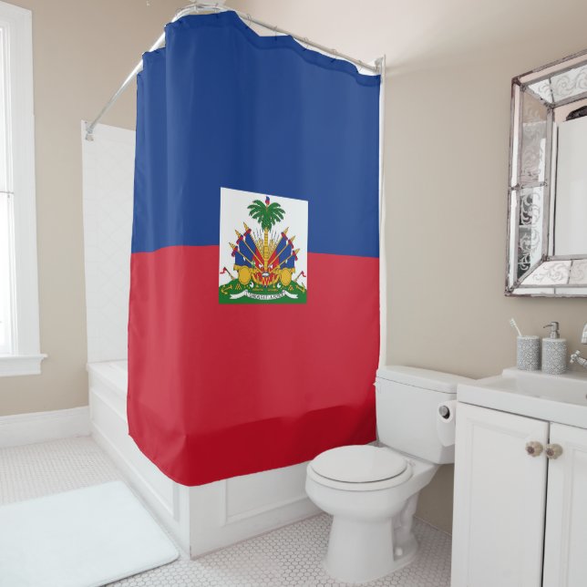 Cortina Para Box Bandeira do Haiti (In Situ)