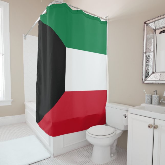 Cortina Para Box Bandeira do Kuwait (In Situ)