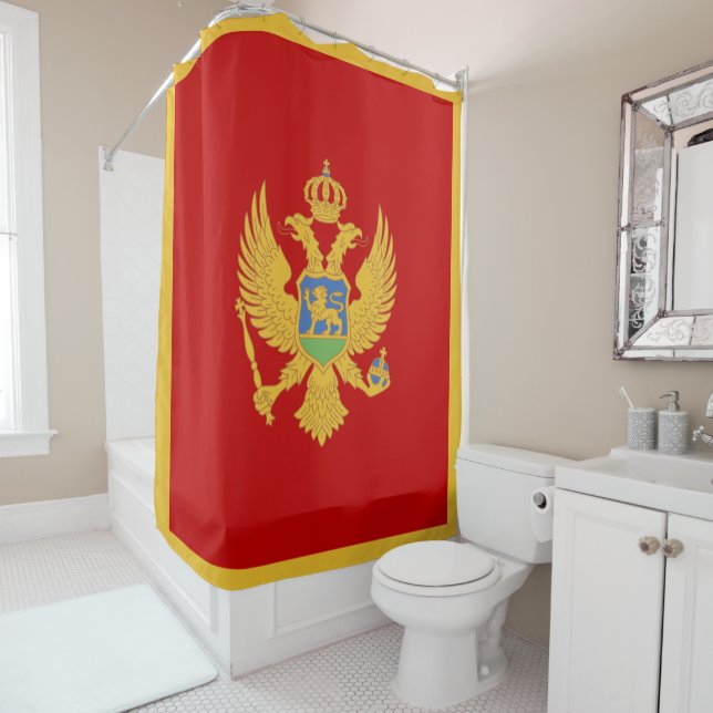 Cortina Para Box Bandeira do Montenegro (In Situ)