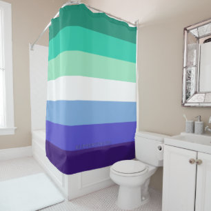 Cortina Para Box Bandeira do Orgulho Gay Trans-Inclusivo de Slipper