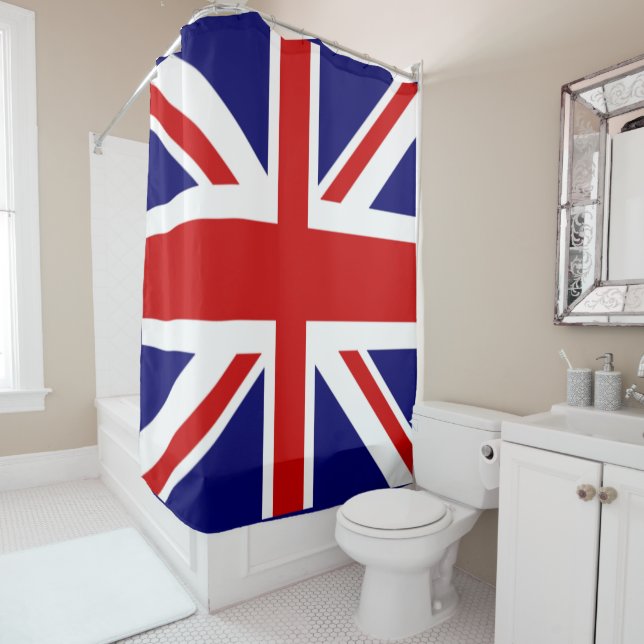Cortina Para Box bandeira do Reino Unido union jack (In Situ)