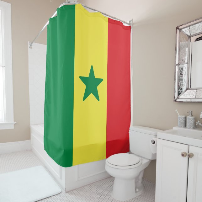 Cortina Para Box Bandeira do Senegal (In Situ)