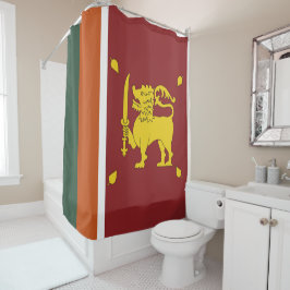 Cortina Para Box Bandeira do Sri Lanka