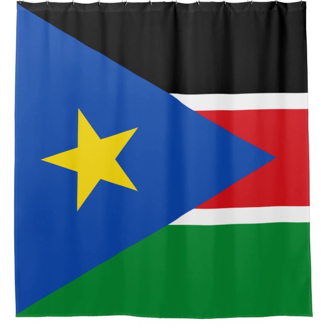 Cortina Para Box Bandeira do Sudão do Sul (África) (Frente)