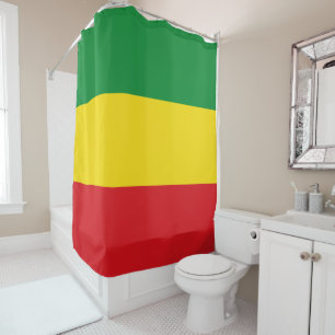 Cortina Para Box Bandeira Rastafári Rasta Etíope