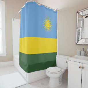Cortina Para Box Bandeira Ruanda