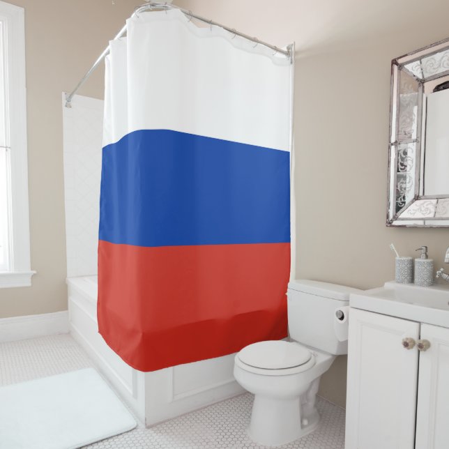Cortina Para Box bandeira russa (In Situ)