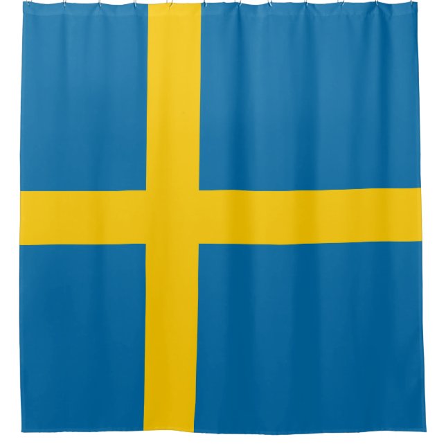 Cortina Para Box Bandeira sueca (Suecia) (Frente)