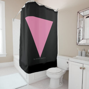 Cortina Para Box bandeira triângulo rosa SlipperyJoe's símbolo rosa