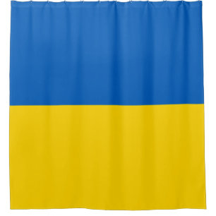 Cortina Para Box Bandeira Ucraniana (Ucrânia)