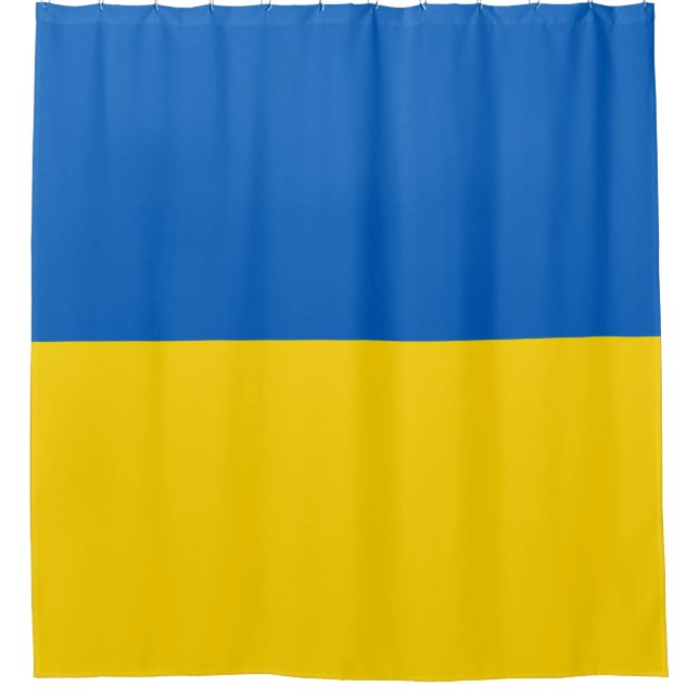 Cortina Para Box Bandeira Ucraniana (Ucrânia) (Frente)