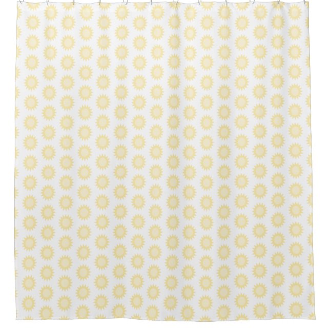 Cortina Para Box Banho Amarelo Dourado (Frente)