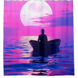 Cortina Para Box Barco ao Sunset